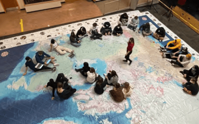 Classroom Experience with Resources – Canadian Geographic Floor Maps – Delivered Directly to Your School!