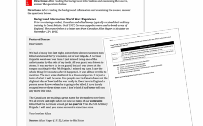 Formative Assessments to Build Historical Inquiry Skills